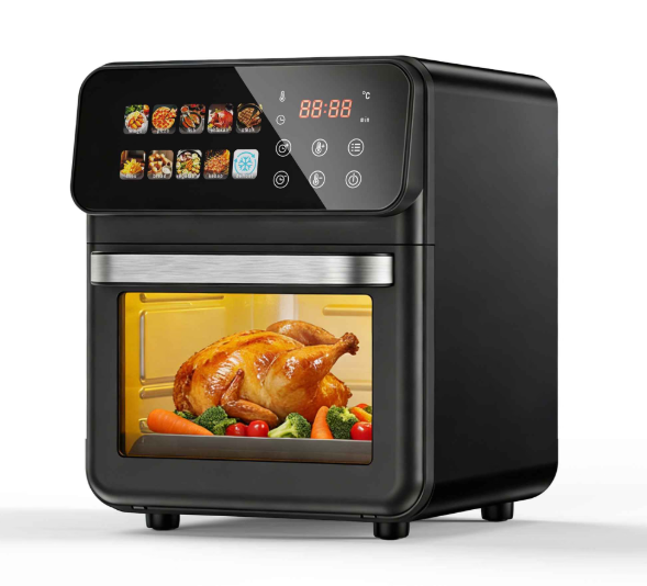 Friteuza Cu Aer Cald Retro 16 L, Cuptor Electric, Prajitor De Paine, 2400 W