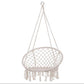 Scaun Rotund Tip Leagan Suspendat, Cu Franjuri, 80CM