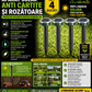 Set 4  Aparate  cu Incarcare Solara Anti-Daunatori – Protectie Eficienta impotriva Cartitelor și Rozatoarelor