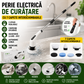 Perie Electrica de Curatare cu 7 Capete Interschimbabile, 2 Viteze Reglabile si Maner Extensibil – Fara Fir, Rezistenta la Apa, Curatare Rapida si Eficienta