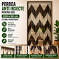 Perdea Anti Insecte pentru Usa 200x90 cm cu Inele Rezistente – Protectie Eficienta Impotriva Mustelor si Tantarilor, Montaj Rapid, Design Discret Bej Maro