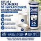 Set 25 X Scrumiere De Unica Folosinta Din Hartie Groasa, Portabile, Anti Miros, Cu Absorbtie Fum, Pentru Interior Si Exterior