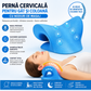 Perna Cervicala pentru Gat si Coloana cu Noduri de Masaj, Spuma de Inalta Densitate si Design Ergonomic pentru Tractiune Cervicala si Relaxare Musculara
