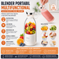 Blender Multifunctional Fresh Juice, Portabil cu Incarcare Usb , 420 ml