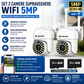 Set 2 x Camere de Supraveghere Video  Jortan, 32 Leduri, Rotative, Infrarosu, Rezistanta la apa