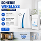 Sonerie moderna fara fir cu receptor wireless si raza de actiune 100 metri