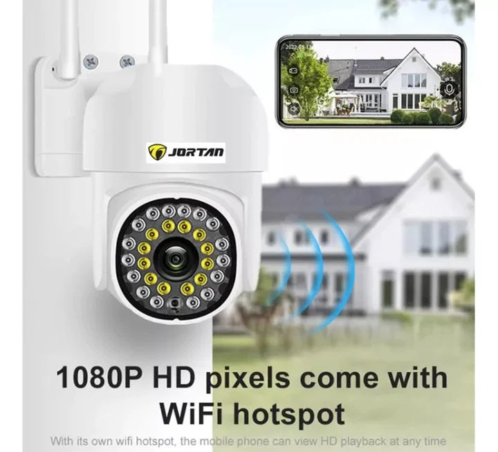 Camera de Supraveghere Video , 32 Leduri, Rotative, Infrarosu, Rezistanta la apa + Card 32 GB