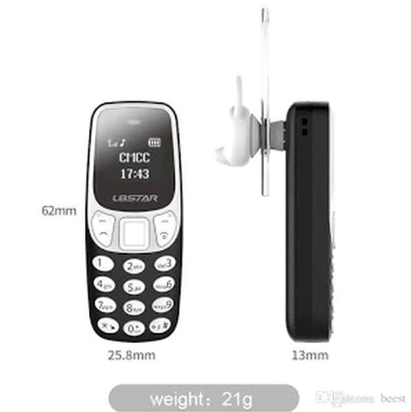 Lichidare de Stoc ! Mini Telefon Mobil Dual SIM OLED 7cm Greutate 30 Grame