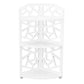 Etajera Tip Coltar Pentru Baie, 3 Polite, 18 cm Latime x 53 cm Inaltime