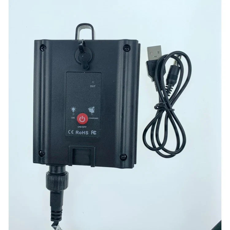 Ghirlanda Solara cu 10 Becuri, 10m, IP65