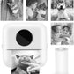 Mini Imprimanta Portabila, Fara Tus, Conectare Bluetooth + 3 Role De Hartie