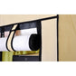 Lichidare de Stoc ! Dulap de Haine Din Panza cu Schelet Metalic, Inchidere cu Fermoar Vertical, Cadrul Stabil 105 x 45 x 175 cm